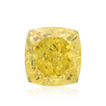 1,01 Karat Fancy Vivid Yellow Kissenschliff Diamant VS2 GIA