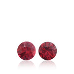 1.01 Carat Red MOZAMBIQUE Round Rubies Pair