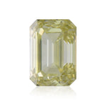 1.02 Carat Fancy Brownish Greenish Yellow Emerald Diamond VS1 GIA