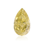 Diamante Giallo Intenso Fancy a Pera da 1,02 Carati SI2 GIA