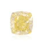 1.03 Carat Fancy Yellow Cushion Diamond VS2 GIA