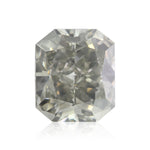 1.05 Carat Fancy Light Gray Radiant Diamond SI2 GIA