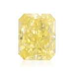 1.09 Carat Fancy Intense Yellow Radiant Diamond VVS2 GIA