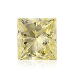 1,09 Karat Fancy Light Yellow Princess Diamant SI2 GIA