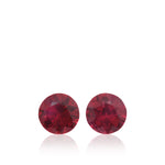 1.12 Carat Red MOZAMBIQUE Round Rubies Pair