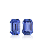 1.13 Carat Blue SRI LANKAN Emerald Sapphires Pair