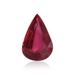 1.13 Carat Red BURMESE Pear Ruby GIA