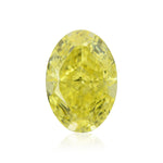 Diamante ovale GIA 1,15 carati Fancy Intense Yellow VVS2