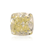 1.17 Carat Fancy Light Yellow Cushion Diamond VS1 GIA