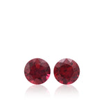 1.22 Karat Rote MOZAMBIQUE Runde Rubine Paar