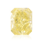 1.24 Carat Fancy Intense Yellow Radiant Diamond VS1 GIA