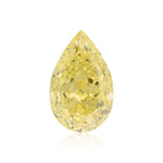 1.34 Carat Fancy Intense Yellow Pear Diamond VS1 GIA
