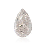 1.35 Carat Fancy Light Orangy Pink Pear Diamond VS1 GIA