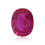 1.38 Carat Red BURMESE Oval Ruby GIA