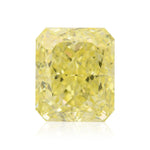 ماسة راديانت صفراء فاخرة بوزن 1.41 قيراط، درجة نقاء VVS1، معتمدة من معهد GIA