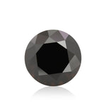 1,49 Karat Fancy Black runder Diamant GIA