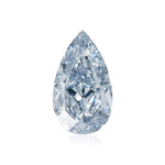 1.50 Carat Fancy Blue Pear Diamond VS1 GIA