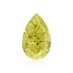 1,50 Karat Fancy Intense Yellow Pear Diamant VVS1 GIA