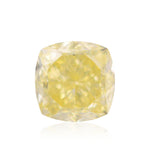 1.50 Carat Fancy Yellow Cushion Diamond VS2 GIA