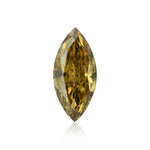 1,51 Karat Fancy Yellow Brown Marquise Diamant VS2 GIA