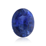 Zaffiro Ovale Blu di 1,51 carati proveniente dallo SRI LANKA