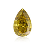 ألماسة كمثرى 1.52 قيراط Fancy Deep Brownish Yellow VS1 GIA