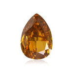1,53 Karat Fancy Deep Brownish Yellowish Orange Tropfen Diamant I1 GIA