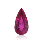 1.57 Carat Red BURMESE Pear Ruby GIA