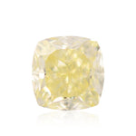 1.61 Carat Fancy Light Yellow Cushion Diamond VS1 GIA