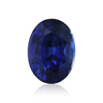 1,62 Karat blauer SRI LANKAN Oval-Saphir