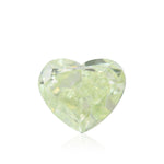 1.65 Carat Fancy Yellow Green Heart Diamond VS1 GIA