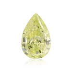 1,73 Karat Fancy Yellow Green Birnendiamant SI2 GIA