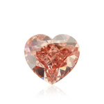 1,85 Karat Fancy Vivid Orangy Pink Herz Diamant VS2 GIA