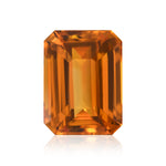 10.08 Carat Orange SRI LANKAN Emerald Sapphire GIA