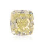 10.09 Carat Fancy Yellow Cushion Diamond I1 GIA