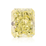 10.10 Karat Fancy Yellow Radiant Diamant VVS2 GIA