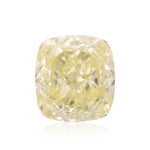 10.18 Carat Fancy Yellow Cushion Diamond VS2 GIA