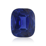 12,77 Karat blauer Ceylonsaphir im Kissenschliff CD