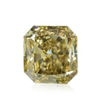 1.35 Carat Fancy Brownish Yellow Radiant Diamond VS2 IGI