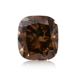 2.07 Carat Fancy Orange Brown Cushion Diamond SI2 GIA
