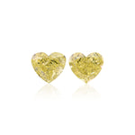 2.01 Karat Fancy Yellow Herz-Diamanten SI2 GIA