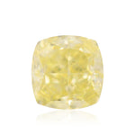 2.01 Carat Fancy Intense Yellow Cushion Diamond VS1 GIA