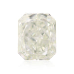 2.01 Carat Fancy Light Yellowish Green Radiant Diamond VS2 GIA