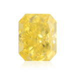2.01 Carat Fancy Vivid Yellow Radiant Diamond VS2 GIA