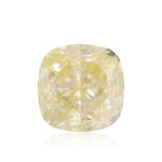 2.01 Carat Light Yellow Cushion Diamond VVS2 GIA