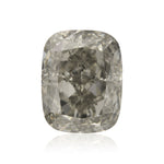 ماسة رمادية فاخرة على شكل وسادة بوزن 2.02 قيراط، درجة نقاء VS2، معتمدة من GIA