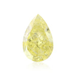 2.02 Carat Fancy Yellow Pear Diamond SI1 GIA