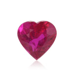 2.03 Carat Red BURMESE Heart Ruby GIA