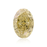 2.03 Carat Fancy Brownish Yellow Oval Diamond VVS1 GIA