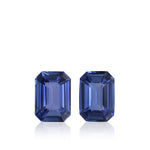 2.04 Karat Blaue SRI LANKA Smaragd-Saphire Paar